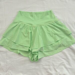 Light green offline shorts